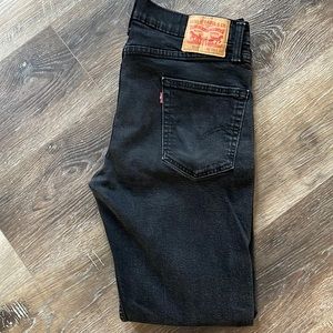 514 Levi’s men’s black jeans